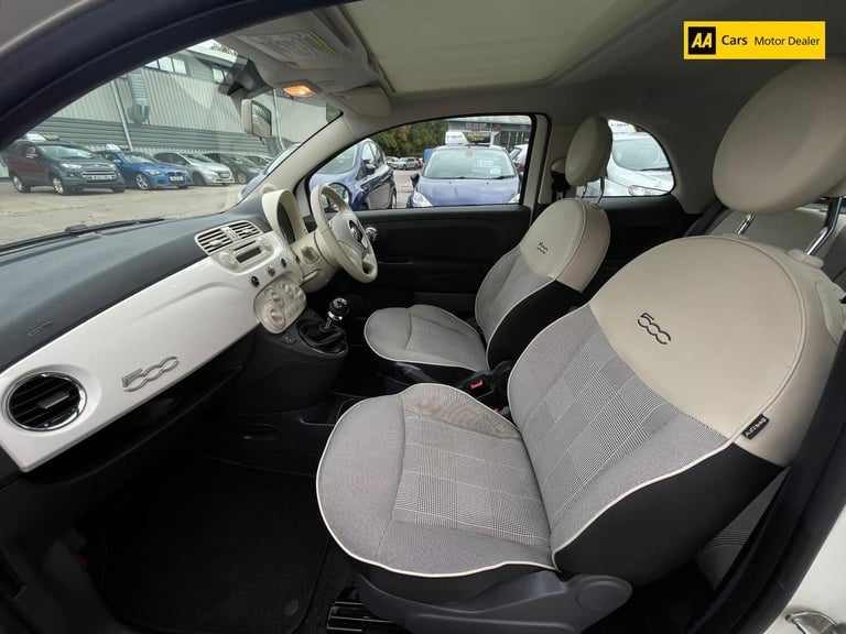 2015 Fiat 500 1.2 Lounge 3dr [Start Stop] HATCHBACK PETROL Manual