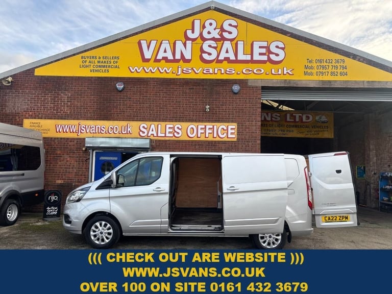 2022 22 FORD TRANSIT CUSTOM 2.0 300 L.W.B  LIMITED PANEL VAN 5DR DIESEL MANUAL L