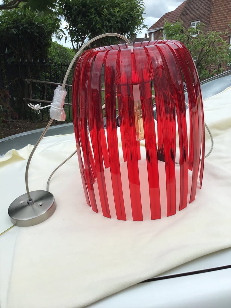 image for Retro Red Lampshade 