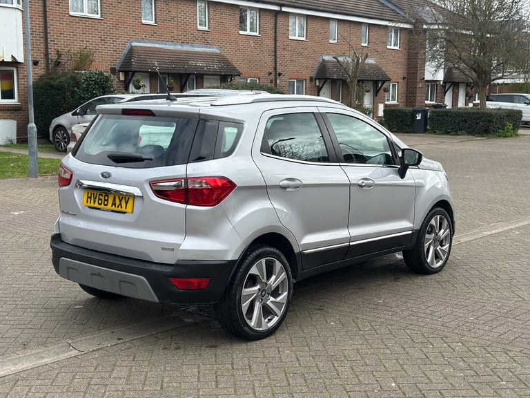 2019 Ford EcoSport Titanium 1.0L Petrol Automatic Full Service History 7K Miles 1YR NEW MOT  1 OWNER