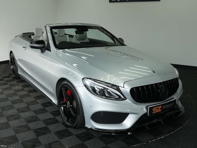 2018 Mercedes-Benz C Class 2.1 C 250 AMG Line Premium+ D Auto 2dr Convertible Diesel Automatic