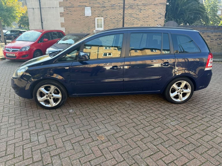 ULEZ FREE, Vauxhall, ZAFIRA, MPV, 2012, Manual, 1598 (cc), 5 doors