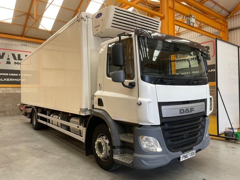 image for DAF CF260 *EURO 6*, 4X2 18 TONNE FRIDGE/FREEZER – 2017 – PN67 OOU