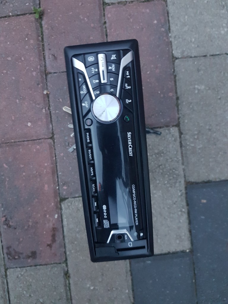 Silvercrest cd with Bluetooth, usb, auc crd