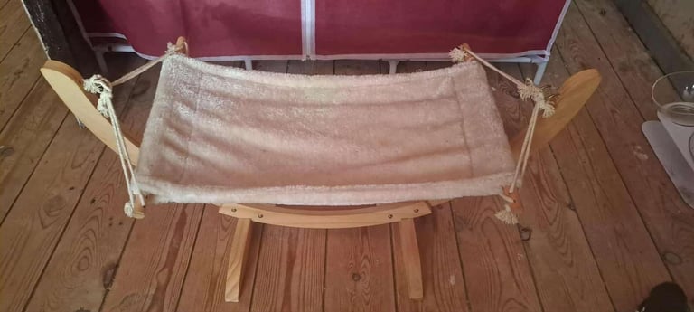 Cat bed hammock and small scratching post