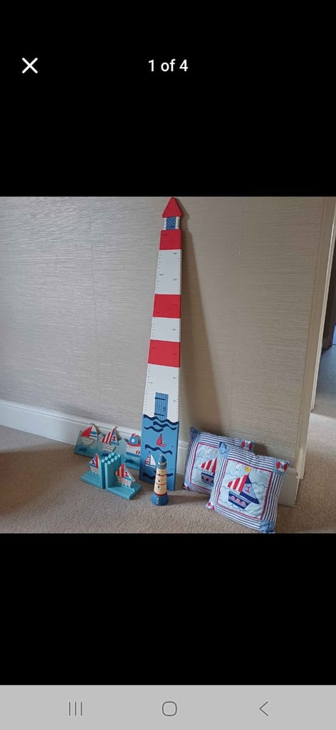 image for Nautical bedroom accessories 
