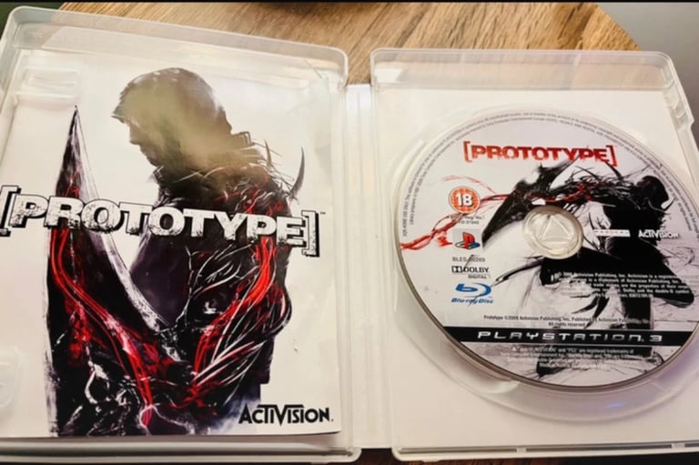 PS3 games bundle Inc prototype 1&2 cardboard sleeve 