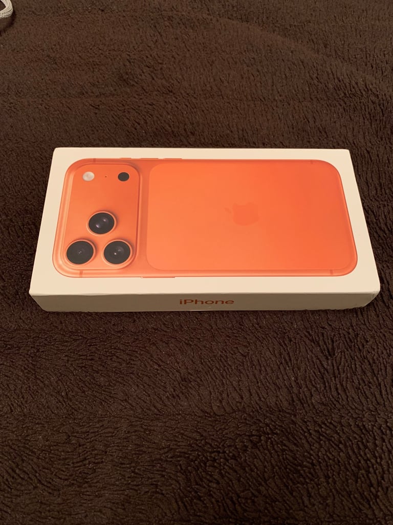 image for iPhone 17pro max 256GB Cosmic Orange.