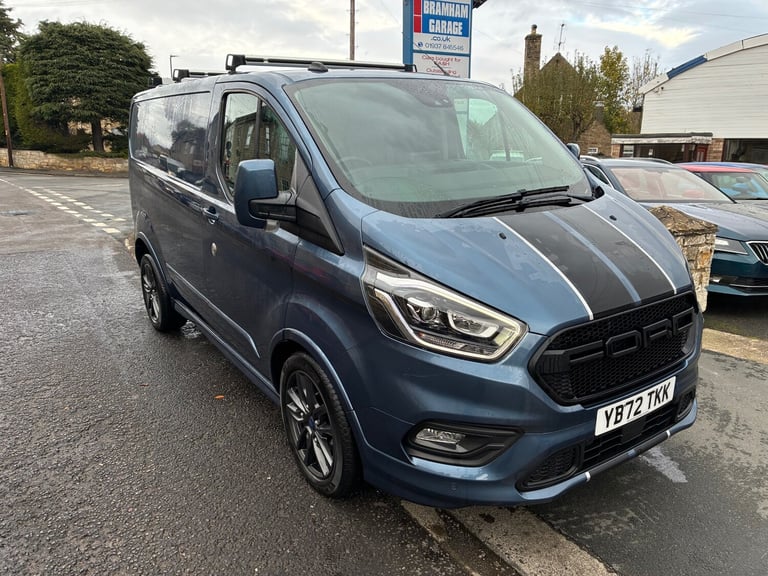 image for 2022 Ford Transit Custom 2.0 EcoBlue 170ps Low Roof Sport Van Auto PANEL VAN Diesel Automatic