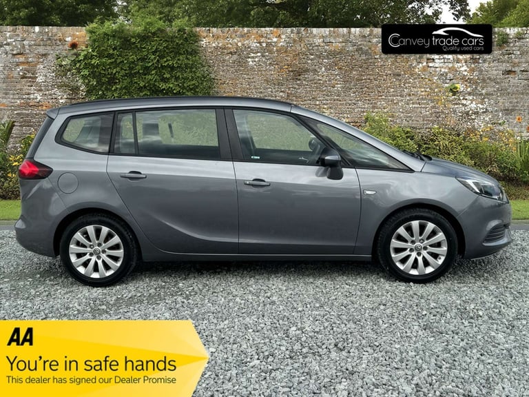 2017 Vauxhall Zafira Tourer 1.4 Zafira Tourer Design T 5dr MPV Petrol Manual