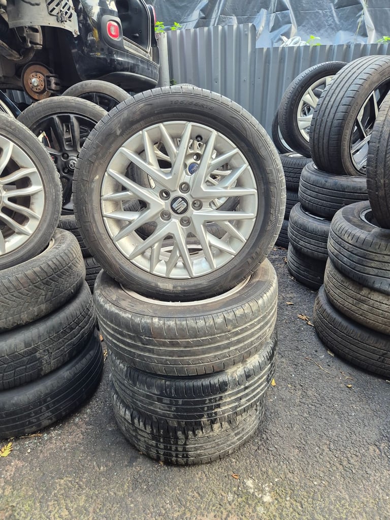 image for  SEAT IBIZA 2020 SET OF 4 ALLOYS SIZE 195/55/R16FOR SALE