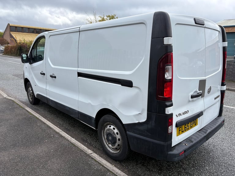 Vauxhall Vivaro 1.6CDTI LWB MOT Ready for Work Like Trafic Van 