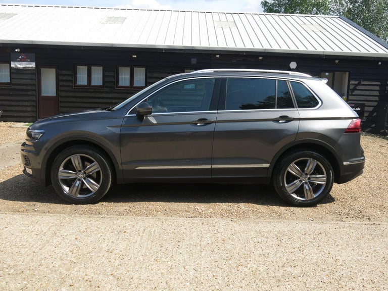 VOLKSWAGEN TIGUAN 2.0 TDI 190BHP EURO 6 4 MOTION Tech SEL Grey Auto Diesel 2017