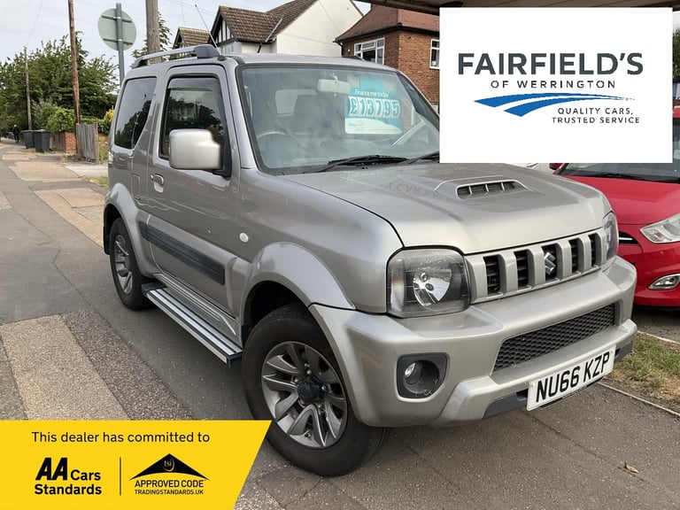 2016 Suzuki Jimny 1.3 VVT SZ4 SUV 3dr Petrol Manual 4WD Euro 6 (85 ps) Petrol