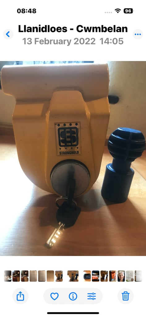 image for Maypole Alko Stronghold Hitch Lock for caravan