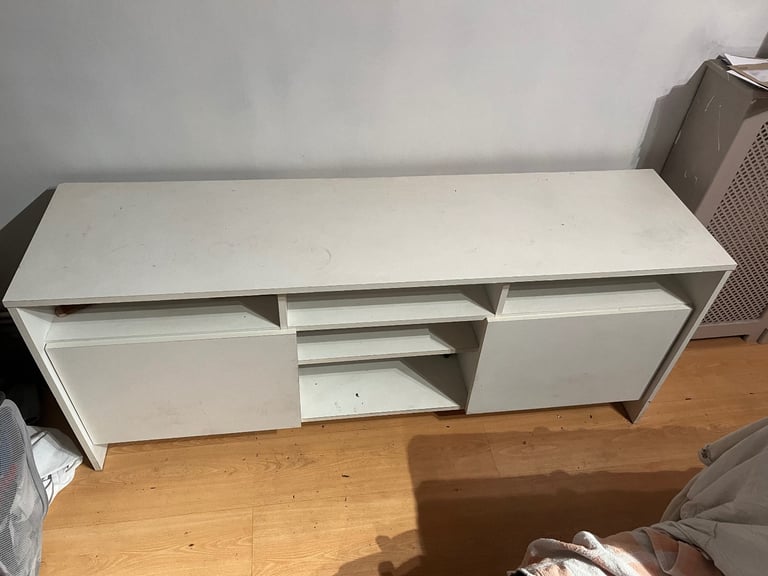 image for Tv table and double sofa