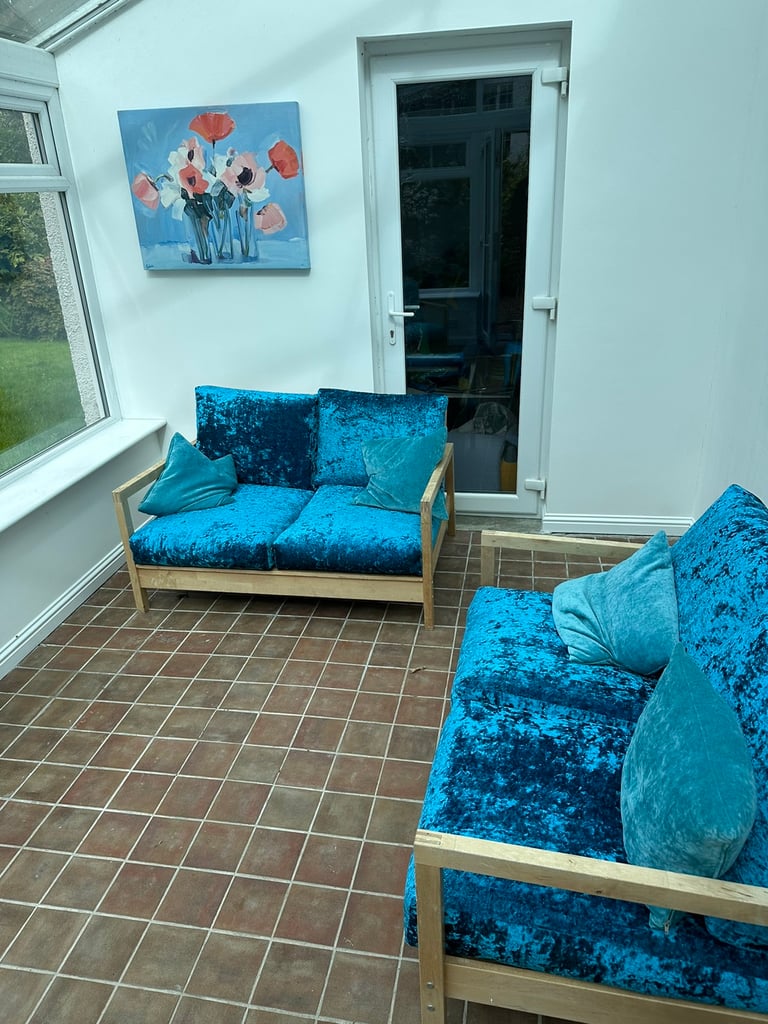 Conservatory/ Lounge Furniture 3 Piece Set