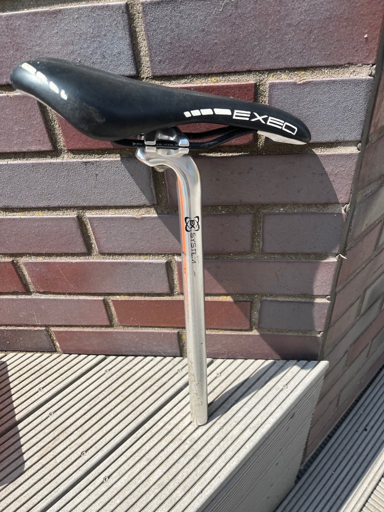 image for Bike seat & stem 