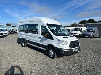 2016 ON 16 PLATE FORD TRANSIT 460 TREND 125BHP RWD 2200CC L4H3 17 SEATER MINIBUS