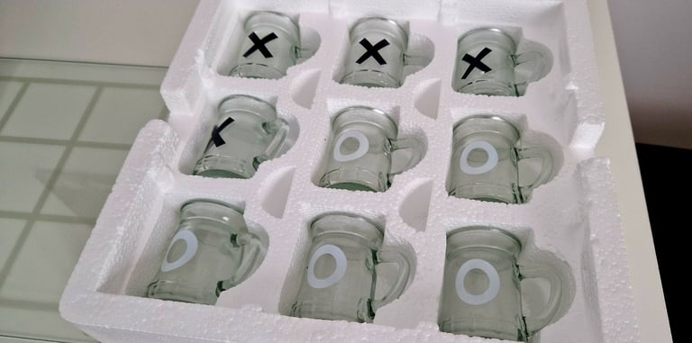 NEW Noughts and Crosses Drinking Game