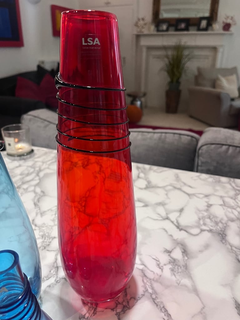 3x Original LSA Vases