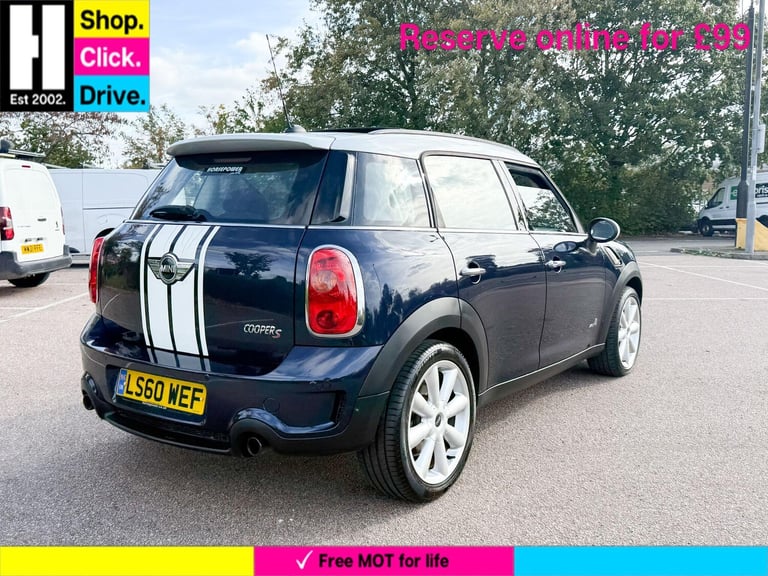 2010 MINI Countryman 1.6 Cooper S SUV 5dr Petrol Manual ALL4 Euro 5 (s/s) (184 ps) HATCHBACK Petr...