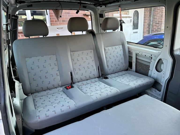 VW Transporter T5 Rear Folding Seats 