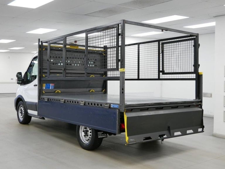 2022 TRANSIT 350 2.0 EBL 130 BHP L2 LEADER CAGED TIPPER ( REAR SWING BOARD ! )