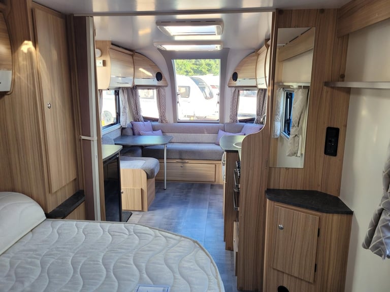 Bailey Pegasus Grande SE Brindisi 2023 Single Axle 4 Berth - 8FT Wide, Fixed Bed