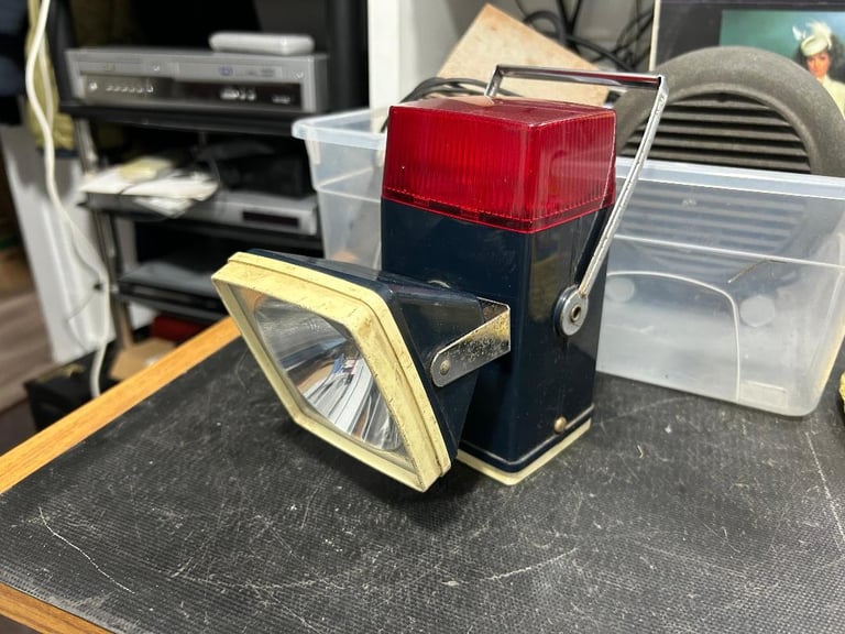 Vintage Ever Ready Motormate motoring torch / car warning light