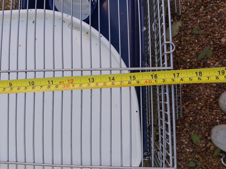 Large Rat Cage Shelf and Tubes 2 Doors New Bag Hay.Exeter 