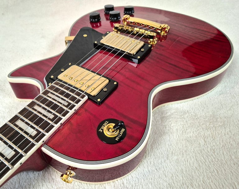 BadCat Limited Custom Les Paul Plus-Top & Flight Case 
