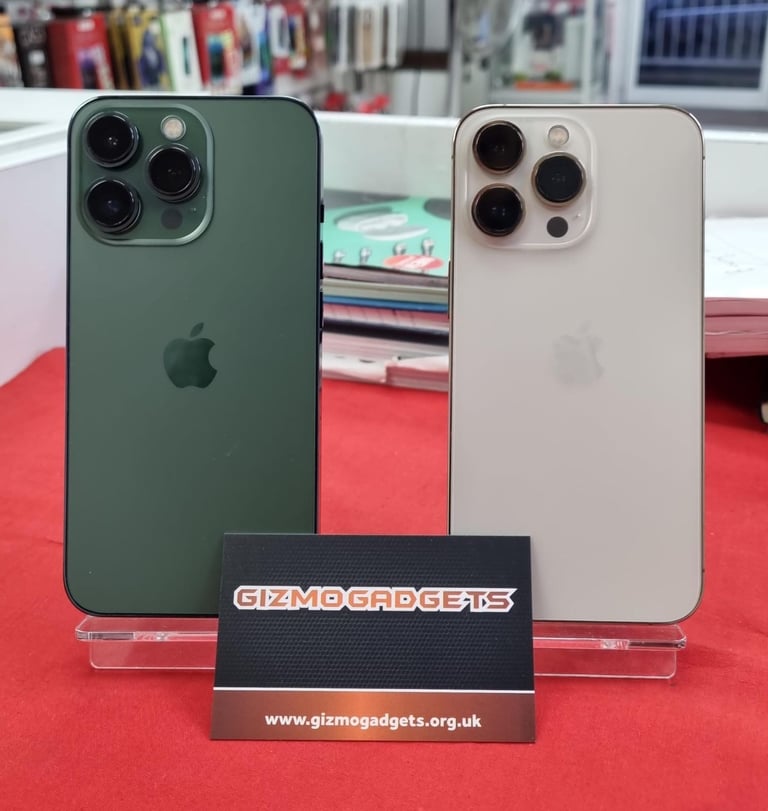 image for APPLE iPHONE 13 PRO 128GB - UNLOCKED-(EXCELLENT CONDITION -GRADE A)+WARRANTY(PRICE START FROM £319)