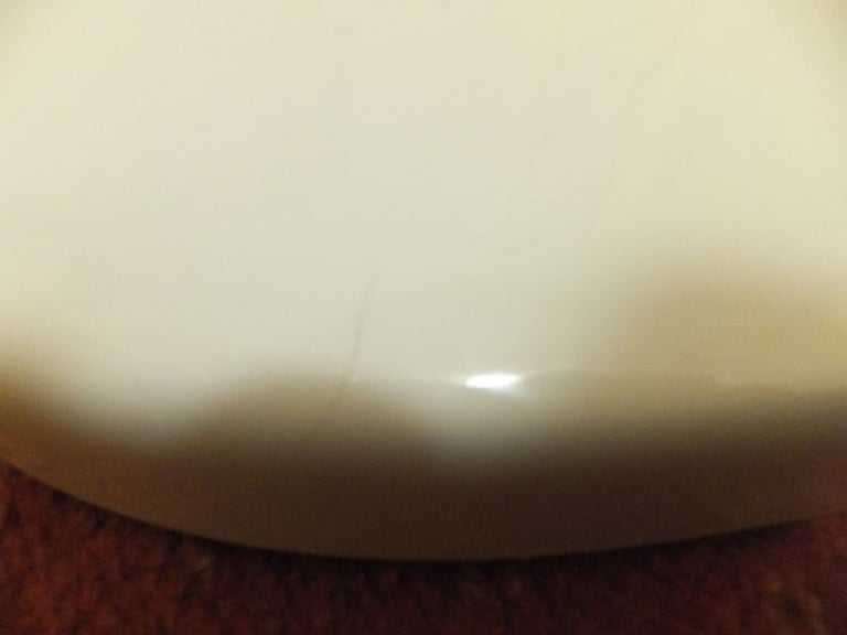 WHITE TOILET CISTERN CERAMIC TOP / CASE CLOSE COUPLED EXELLENT CONDITION