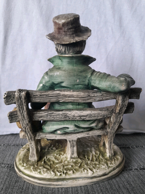 Vintage Old Man Figure Ornament 