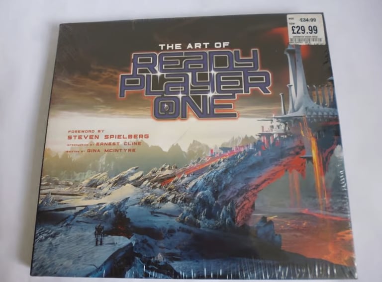 The Art of Ready Player One by Gina McIntyre Ernest Cline Book New and Sealed