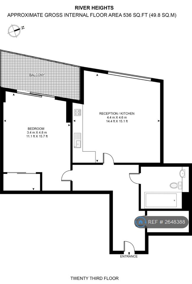 1 bedroom flat in River Heights, London, E15 (1 bed) (#2648388)