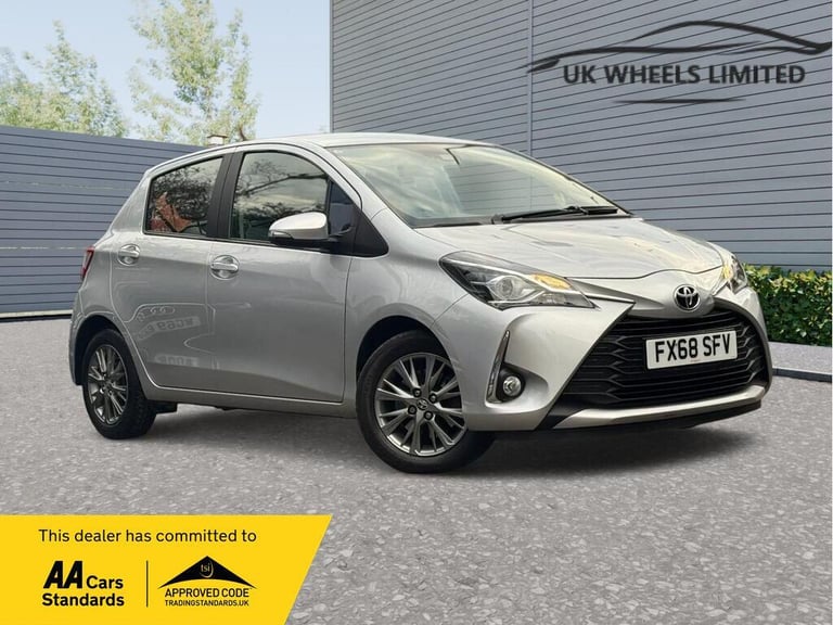 2018 Toyota Yaris 1.5 VVT-i Icon CVT Euro 6 5dr HATCHBACK Petrol Automatic