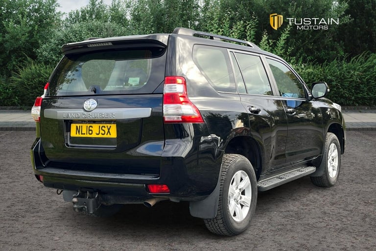  Toyota Land Cruiser 2.8d Active Suv 5dr Diesel Auto 4wd Euro 6 7 Seats 177 Ps