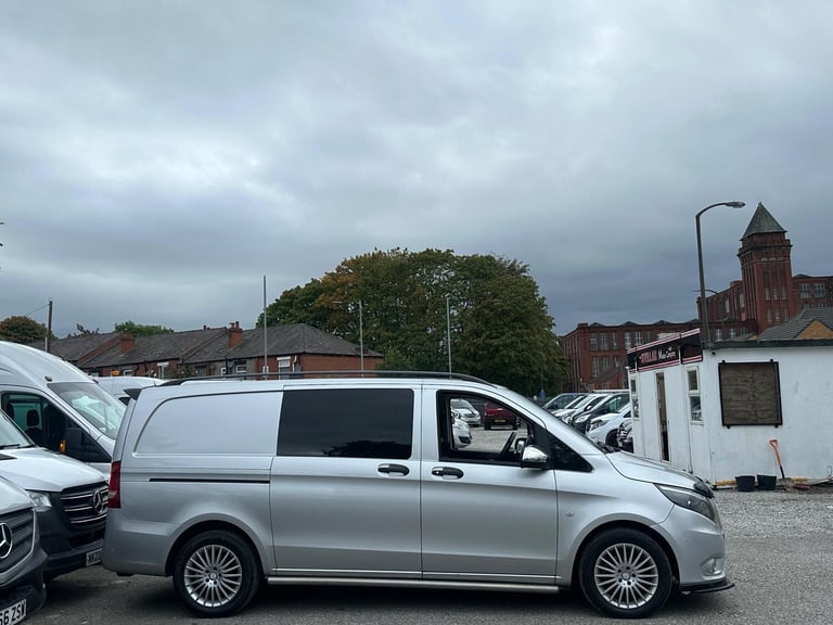 image for 2015 Mercedes-Benz Vito 2.1 116 CDI BlueTEC Sport Crew Van G-Tronic+ RWD L2 Euro 6 (s/s) 5dr (LWB...