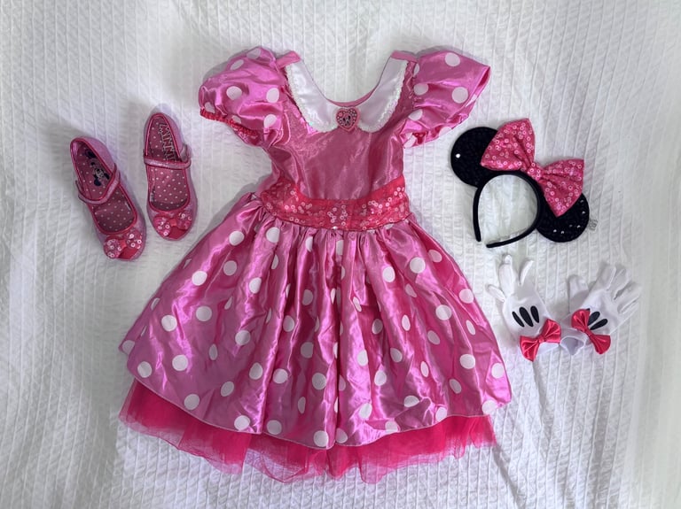 image for Original Disney Store Minnie Mouse Costume & Accessories 