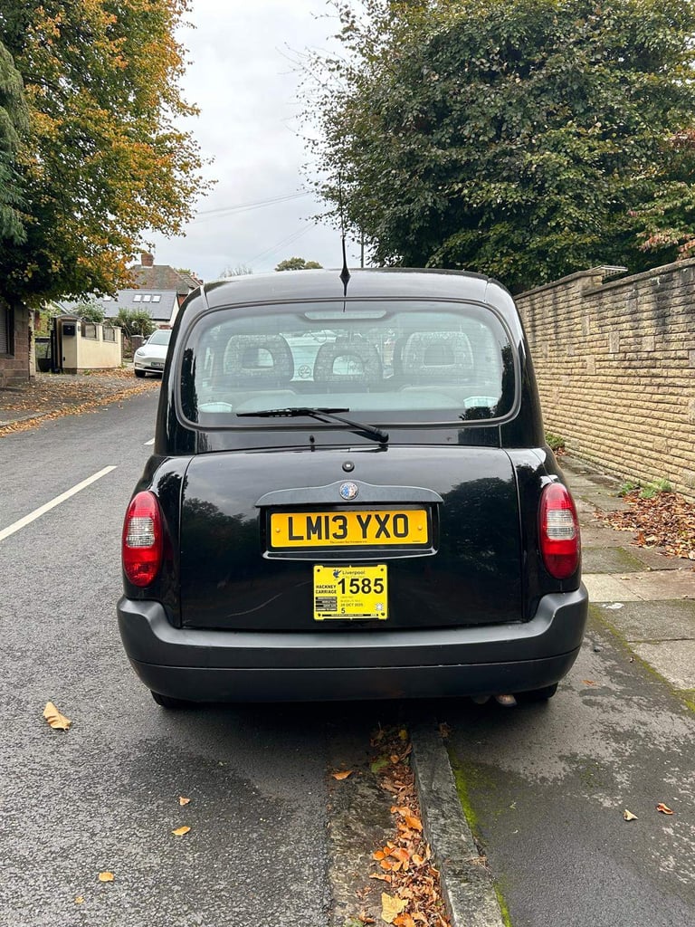 Taxi Cab and Plate For Sale - Liverpool (Now Gone)