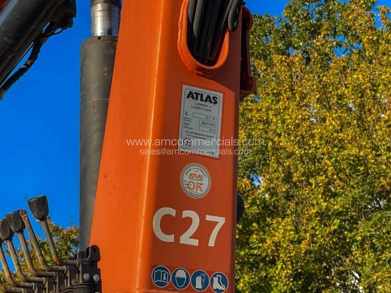 SDC CRANE MOUNTED DROPSIDE FLATBED BRICK GRAB