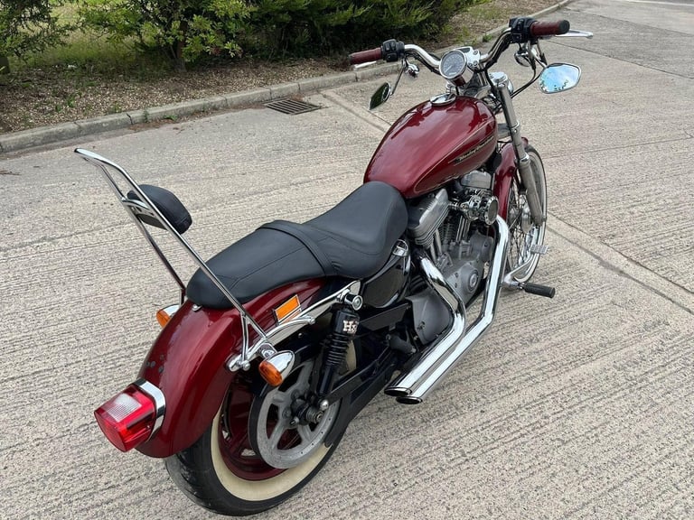 2009 09 HARLEY-DAVIDSON XL883C XL 883 C SPORTSTER CUSTOM CRUISER XLH883 - 2k MLS