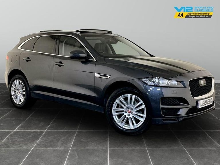 2019 Jaguar F-Pace 2.0 D180 Portfolio Auto AWD Euro 6 (s/s) 5dr Automatic SUV Diesel Automatic