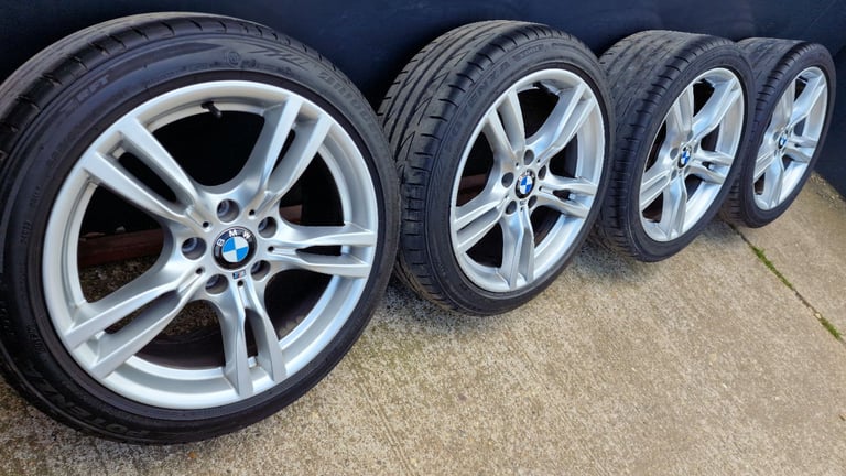Genuine BMW 400M 18" Alloy Wheels 3 4 1 Series M Sport F30 F31 F32