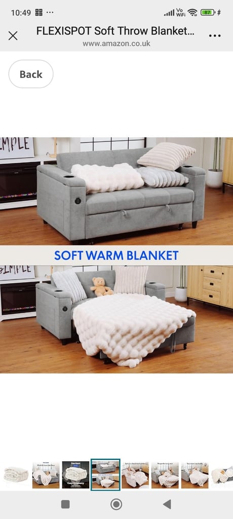 Soft Throw Blanket 