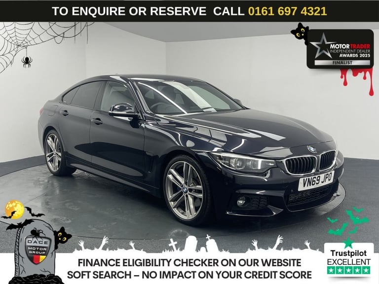 image for 2019 BMW 4 Series Gran Coupe 2.0 420d M Sport Hatchback 5dr Diesel Auto Euro 6 (s/s) (190 ps) Hat...
