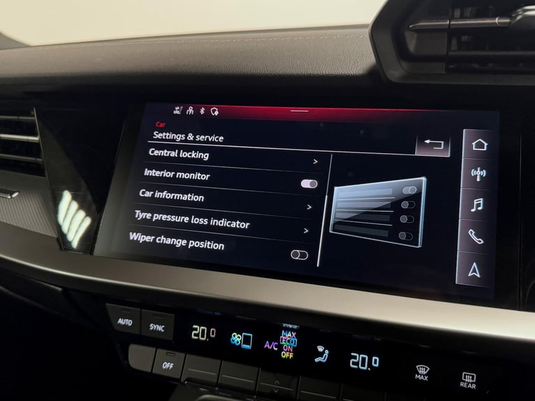 2022 Audi A3 1.5 TFSI 35 S line Sportback 5dr Petrol S Tronic Euro 6 (s/s) (150 ps) HATCHBACK Pet...