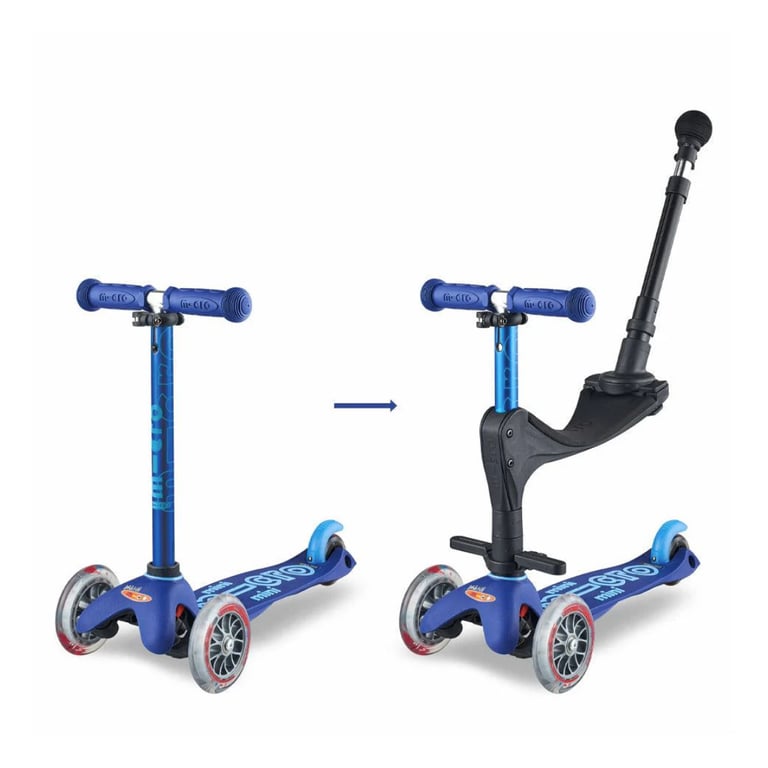 Micro scooter push handle